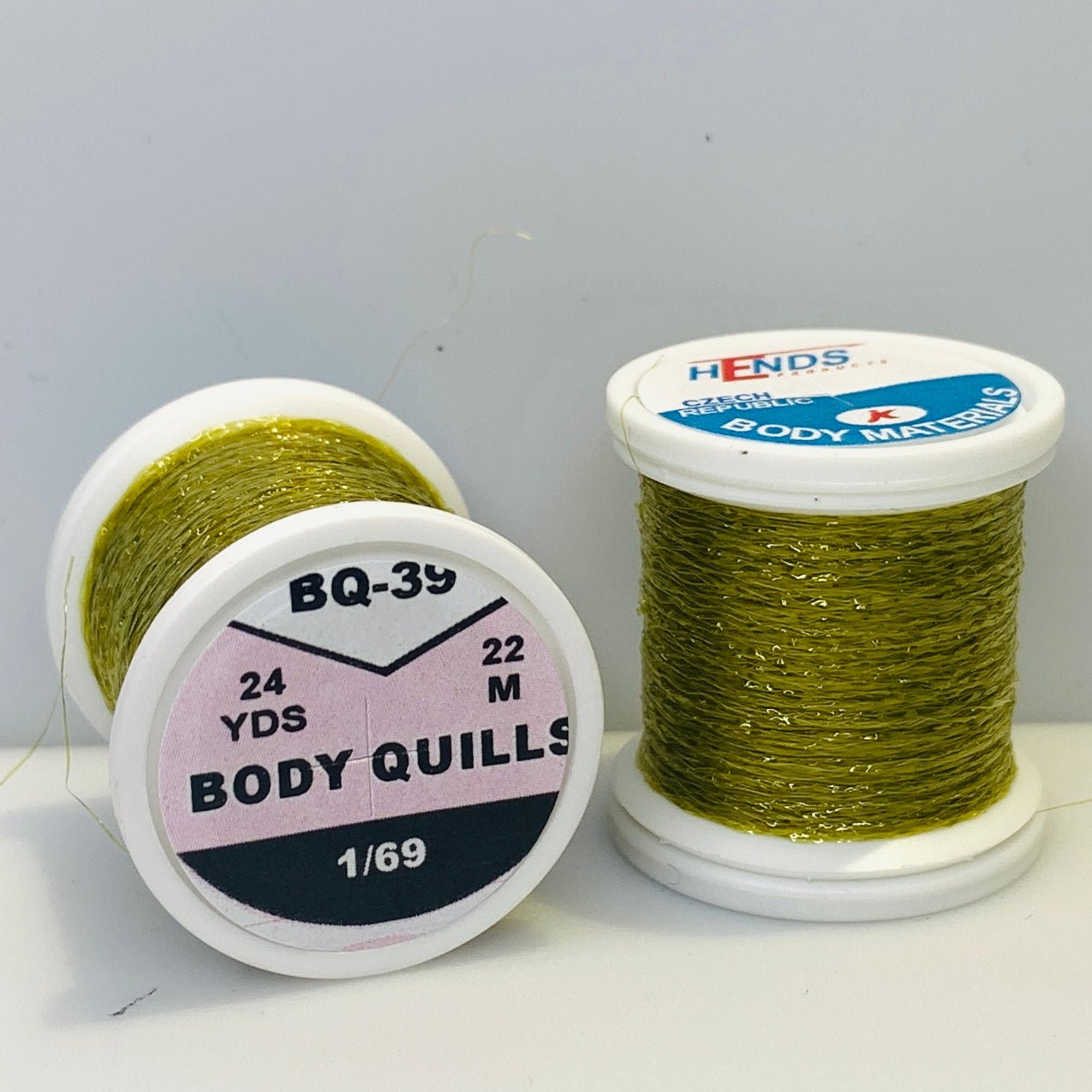 Hends Body Quills - Wire , Tinsel & Lead - Fly Fish Food
