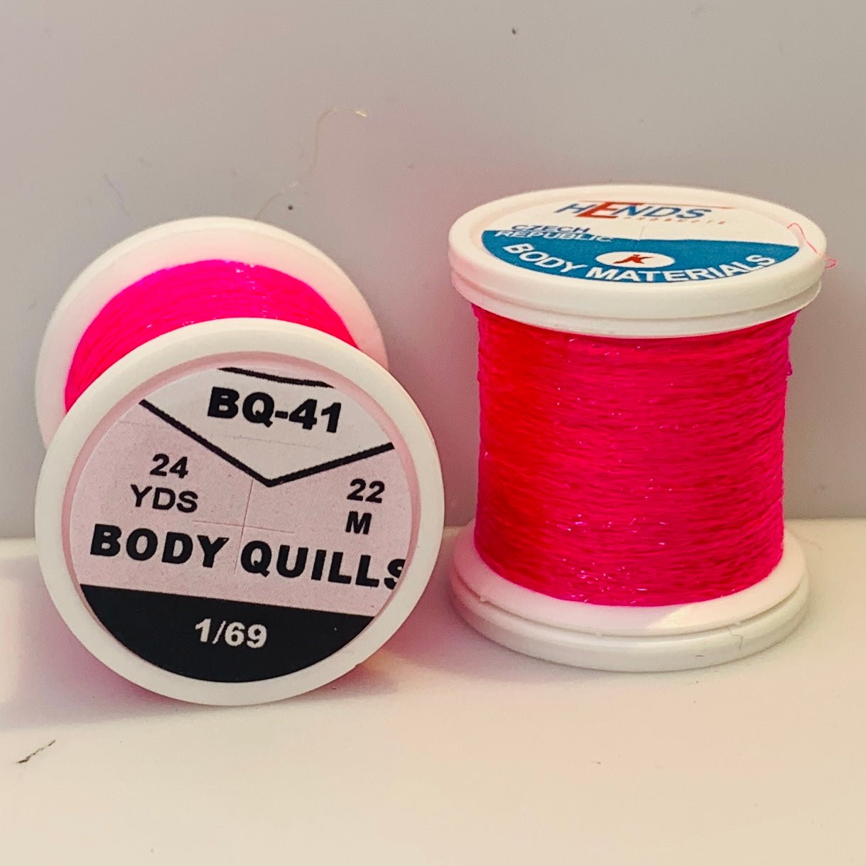 Hends Body Quills - Wire , Tinsel & Lead - Fly Fish Food