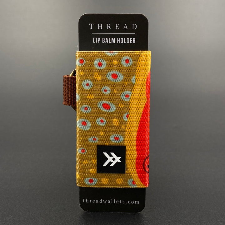 Thread Lip Balm Holder - Fly Fish Food Edition - Brook Trout - Accessories &amp; Misc - Fly Fish Food