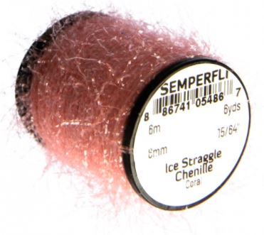 Semperfli Ice Straggle Chenille - Misc. Synthetics - Fly Fish Food