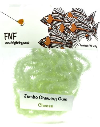 FNF Jumbo Chewing Gum Worm Chenille - Chenille - Fly Fish Food