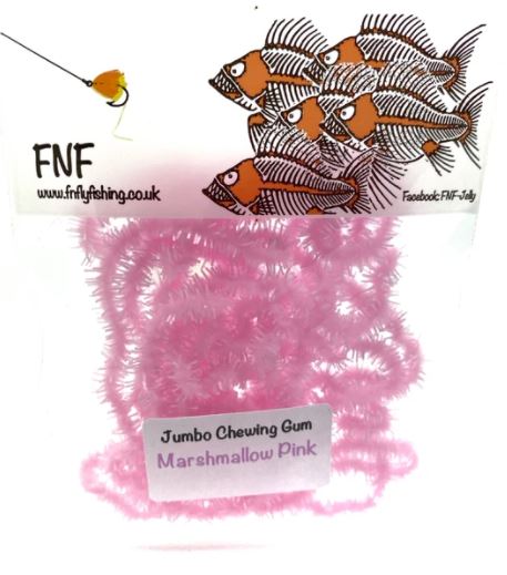 FNF Jumbo Chewing Gum Worm Chenille - Chenille - Fly Fish Food
