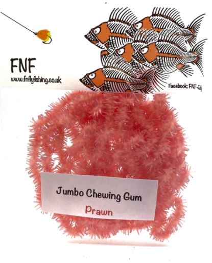 FNF Jumbo Chewing Gum Worm Chenille - Chenille - Fly Fish Food