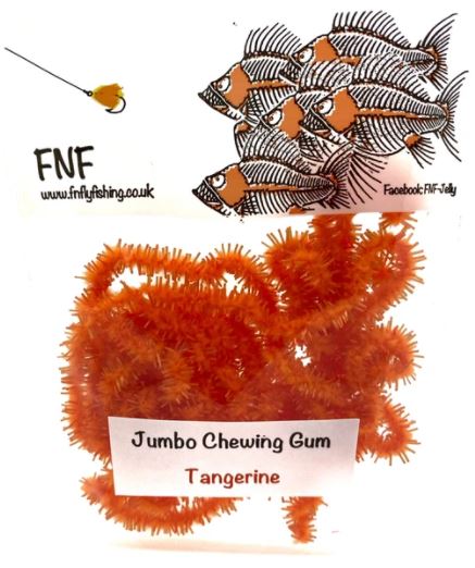 FNF Jumbo Chewing Gum Worm Chenille - Chenille - Fly Fish Food
