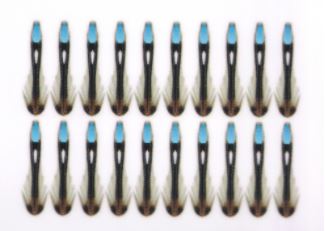 Semperfli Synthetic Jungle Cock Cheeks - Misc. Synthetics - Fly Fish Food