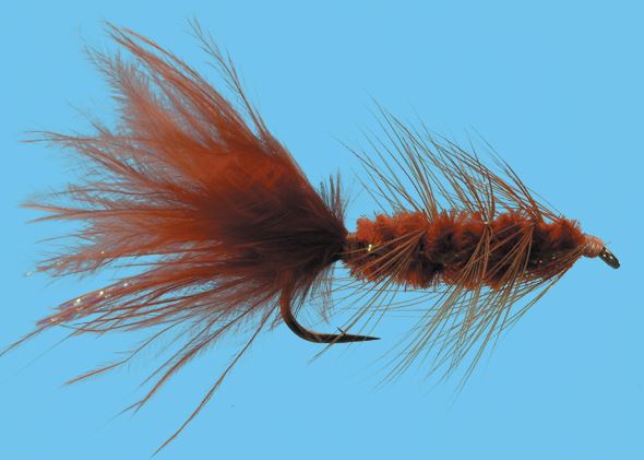 Krystal Bugger - Brown - Flies - Fly Fish Food