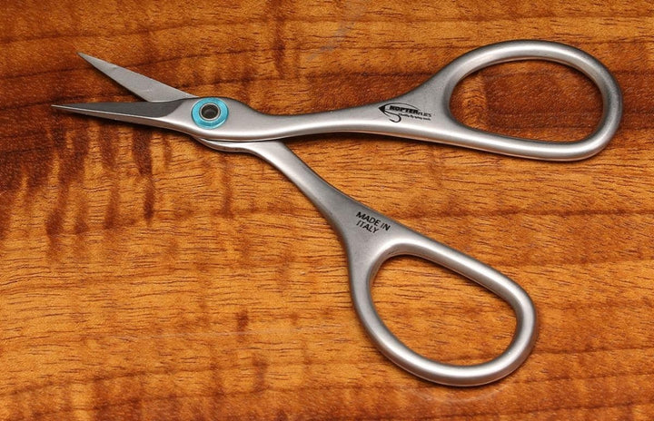 Kopter Precision Straight Blade Micro - Serrated Thin Point Scissors - Tools &amp; Vises - Fly Fish Food