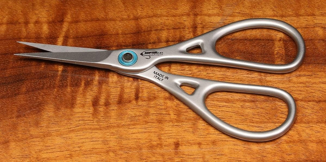 Kopter Ultimate Long Blade Micro - Serrated Thin Point Scissor - Tools &amp; Vises - Fly Fish Food