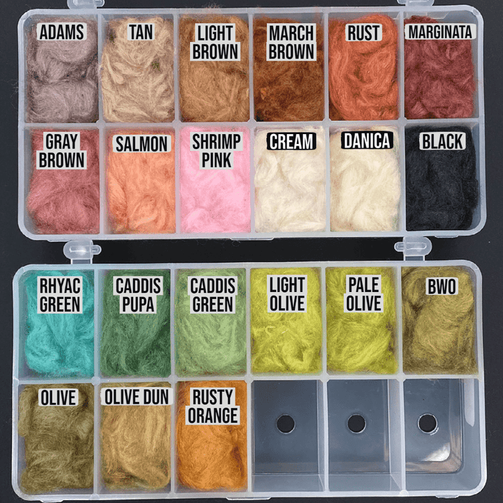 Kapok Dry Fly Dubbing - Dubbing - Fly Fish Food