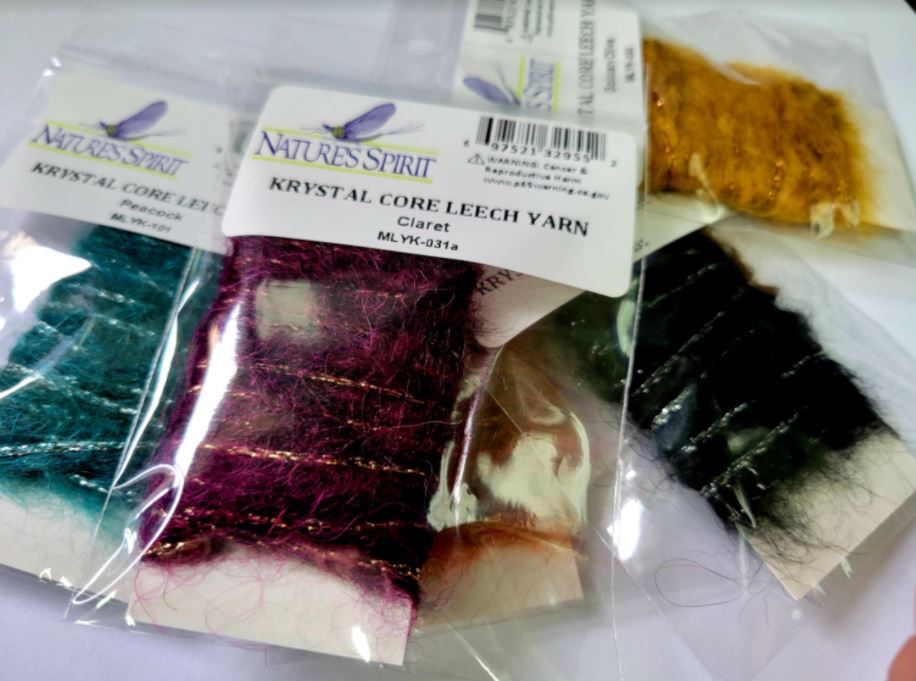 Nature's Spirit Krystal Core Leech Yarn - Yarn - Fly Fish Food