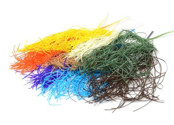Life - Flex Spandex Material - Synthetic Fibers &amp; Flash - Fly Fish Food