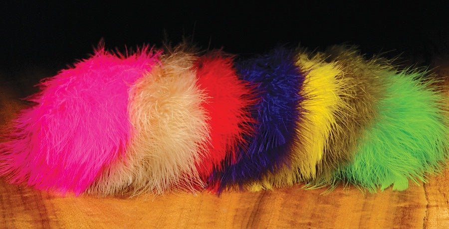 Wapsi Strung Blood Quill Marabou - Feathers & Marabou - Fly Fish Food
