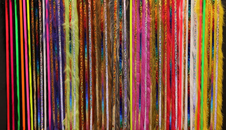 Magnum Bling Rabbit Strips - Hair &amp; Fur - Fly Fish Food