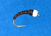 Ice Cream Cone Black - Flies - Fly Fish Food