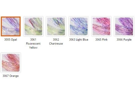 Mirage Flashabou - Synthetic Fibers &amp; Flash - Fly Fish Food