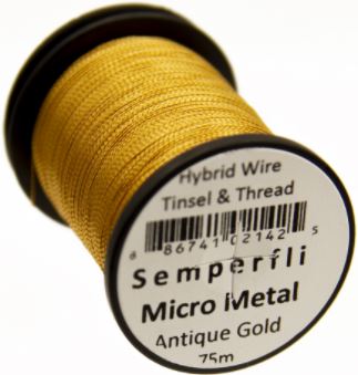 Semperfli Micro Metal - Tube Fly Materials - Fly Fish Food
