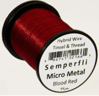 Semperfli Micro Metal - Tube Fly Materials - Fly Fish Food