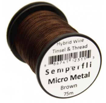 Semperfli Micro Metal - Tube Fly Materials - Fly Fish Food