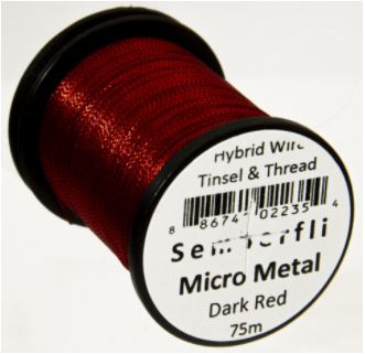 Semperfli Micro Metal - Tube Fly Materials - Fly Fish Food