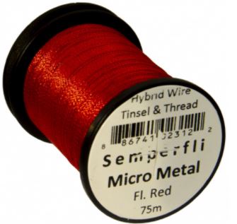 Semperfli Micro Metal - Tube Fly Materials - Fly Fish Food