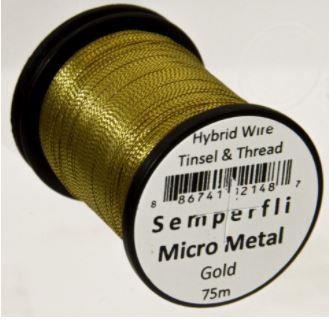Semperfli Micro Metal - Tube Fly Materials - Fly Fish Food