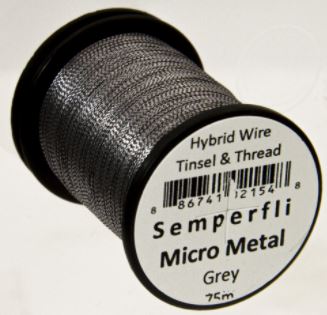 Semperfli Micro Metal - Tube Fly Materials - Fly Fish Food