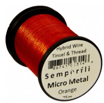 Semperfli Micro Metal - Tube Fly Materials - Fly Fish Food