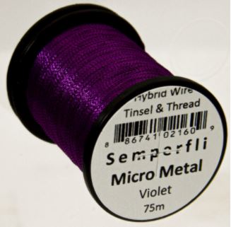 Semperfli Micro Metal - Tube Fly Materials - Fly Fish Food