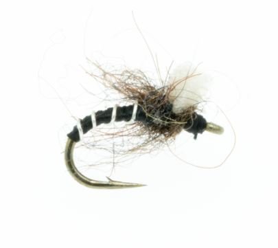 Massacre Midge - Black - Flies - Fly Fish Food