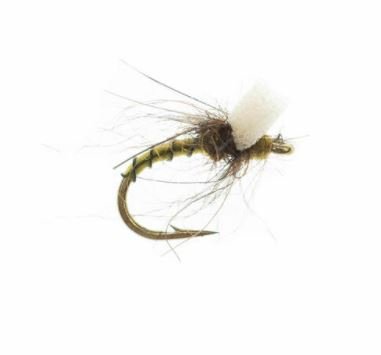 Massacre Midge - Lt. Olive - Flies - Fly Fish Food