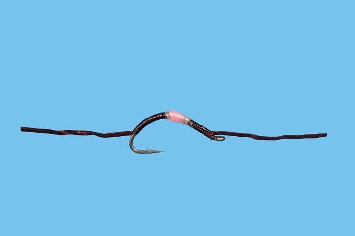 Flossy Worm - Brown - Flies - Fly Fish Food