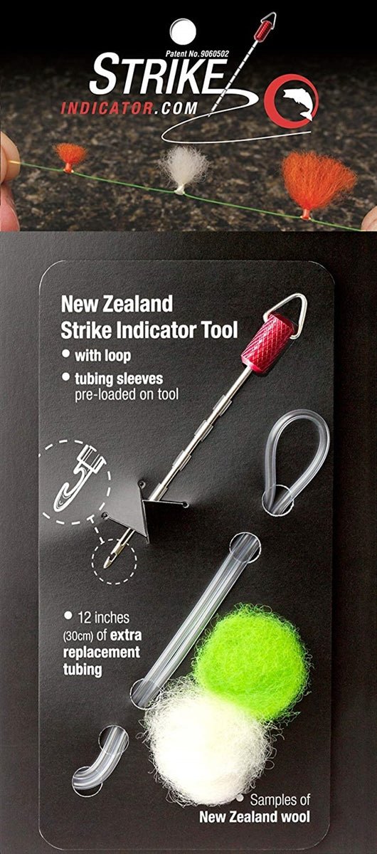 New Zealand Wool Strike Indicator Kit - Indicators &amp; Split Shot - Fly Fish Food