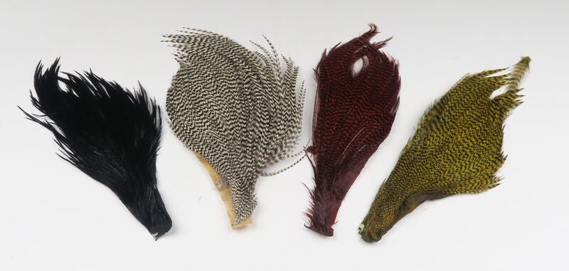 Dry Fly Neck Chunks - Hackle - Fly Fish Food