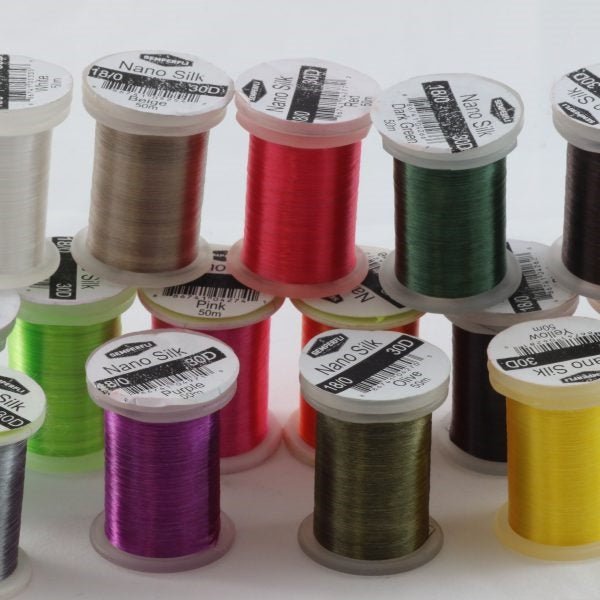 SemperFli Nano Silk Ultra Fine 30D 18/0 - Thread - Fly Fish Food