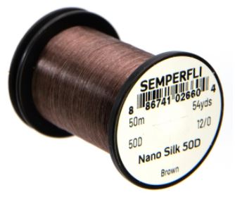 SemperFli Nano Silk Ultra Fine 50D 12/0 - Thread - Fly Fish Food