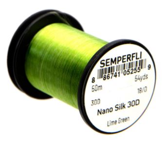 SemperFli Nano Silk Ultra Fine 30D 18/0 - Thread - Fly Fish Food