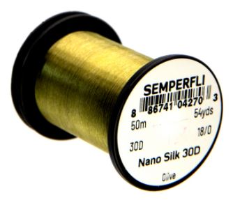 SemperFli Nano Silk Ultra Fine 30D 18/0 - Thread - Fly Fish Food