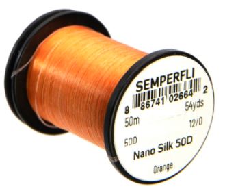 SemperFli Nano Silk Ultra Fine 50D 12/0 - Thread - Fly Fish Food