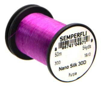SemperFli Nano Silk Ultra Fine 30D 18/0 - Thread - Fly Fish Food