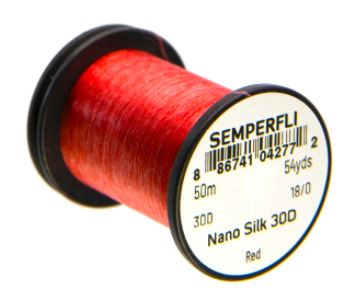 SemperFli Nano Silk Ultra Fine 30D 18/0 - Thread - Fly Fish Food