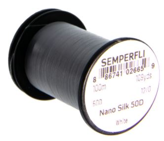SemperFli Nano Silk Ultra Fine 50D 12/0 - Thread - Fly Fish Food