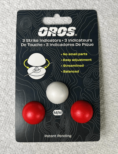 Oros Strike Indicator - 3 Pack - Red/White - Accessories & Misc - Fly Fish Food