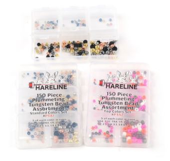 150 Piece Plummeting Tungsten Bead Assortments - Beads - Fly Fish Food