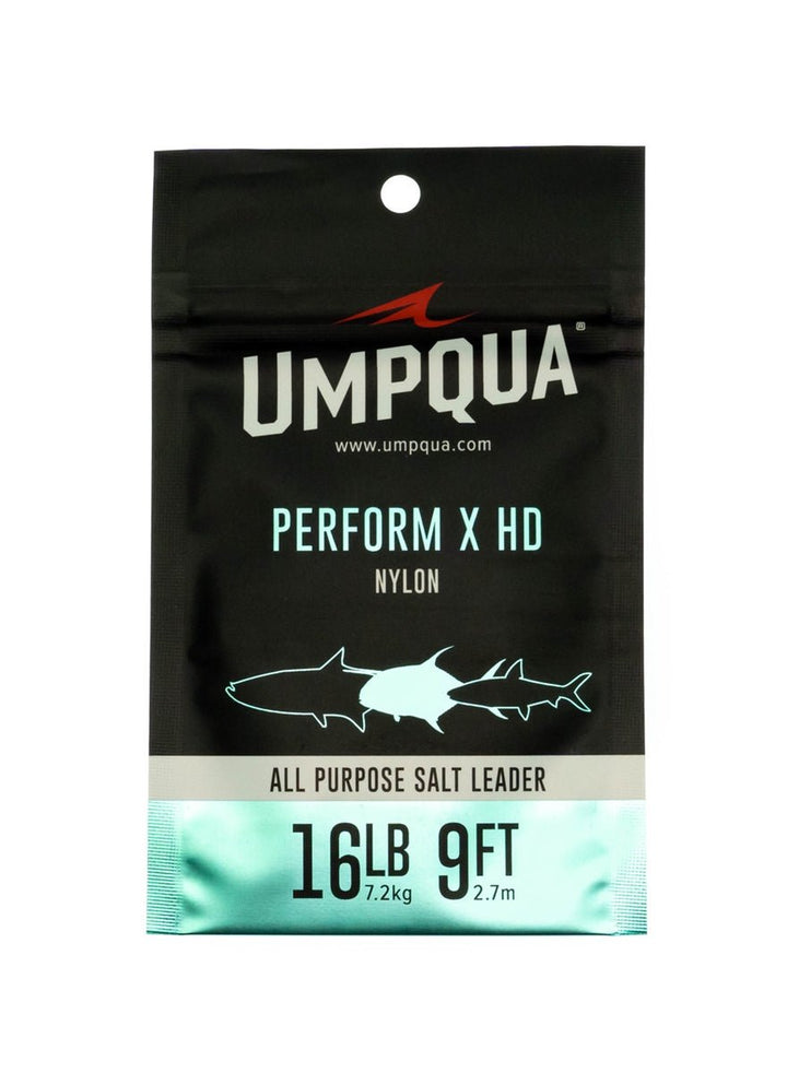 Umpqua Perform X HD All Purpose Saltwater Leader - Tippet, Leader &amp; Accessories - Fly Fish Food