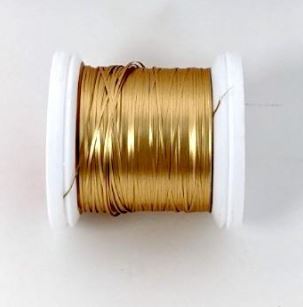 Hends Flat Patina Tinsel - Wire , Tinsel &amp; Lead - Fly Fish Food
