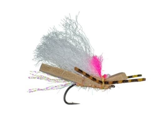 Hi - Vis Micro Chubby - Peach - Flies - Fly Fish Food