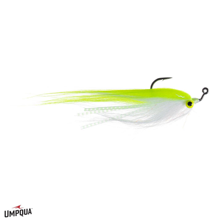 Po Boy - Chartreuse &amp; White - Flies - Fly Fish Food