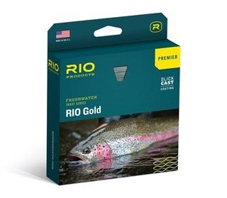 Rio Premier Gold - Orange - Slick Cast Fly Line - Fly Lines - Fly Fish Food