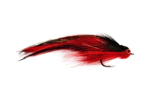 Predator Pounder - Red &amp; Black - Flies - Fly Fish Food
