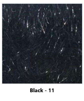 Ripple Ice Hair - 4 inch - Synthetic Fibers &amp; Flash - Fly Fish Food